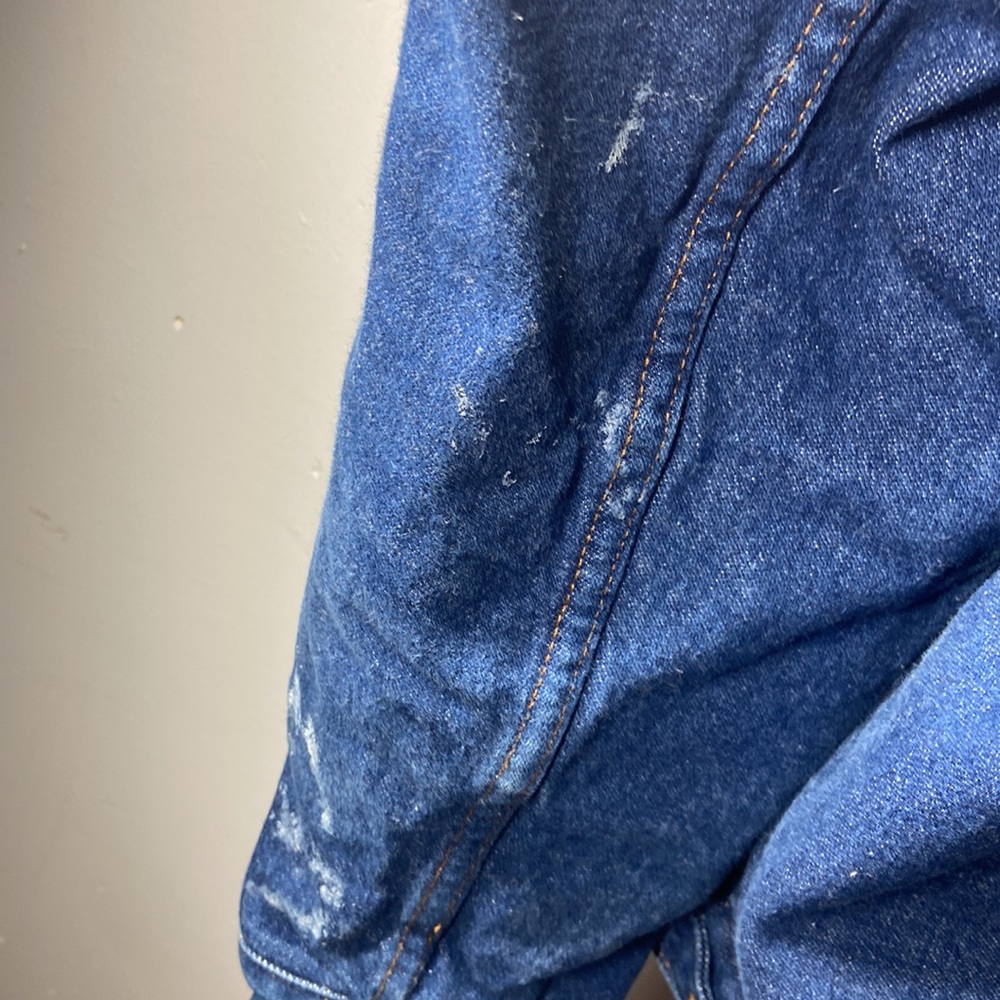 Wrangler Men's Sherpa Lined Denim sz XXL Jacket Flaw - Picture 12 of 12